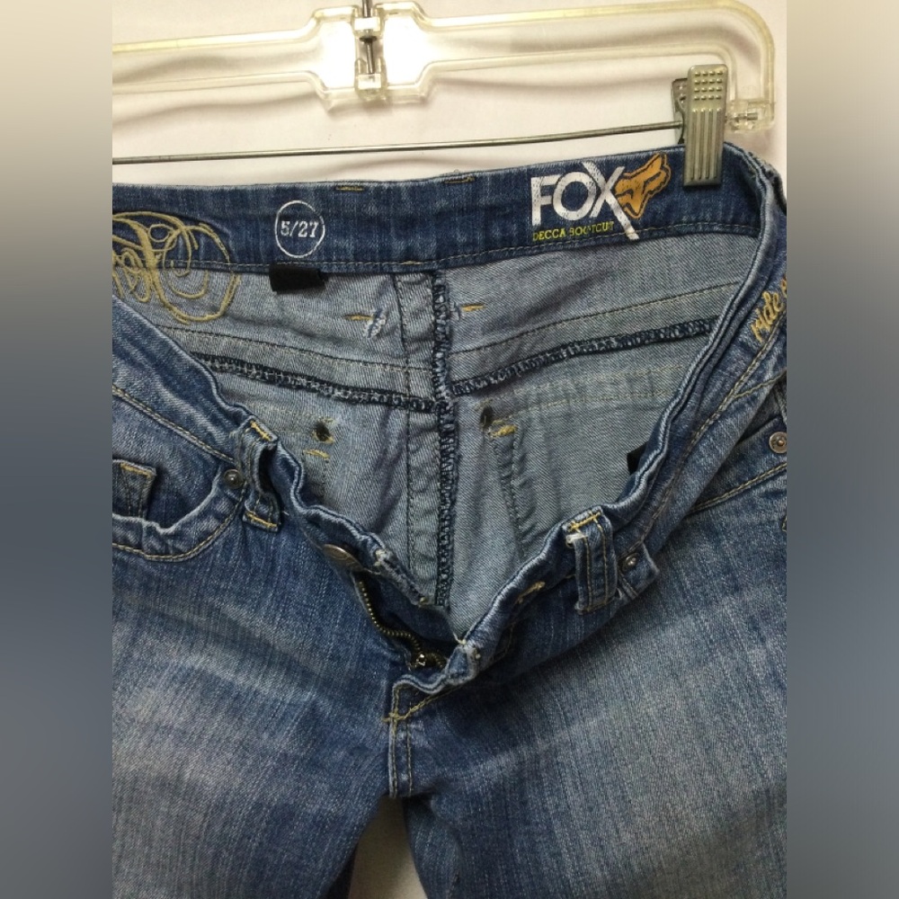 Fox Racing Jeans size 5/27 - Picture 2 of 16